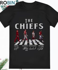 The Chiefs Walking Abbey Road Signatures Football Shirt