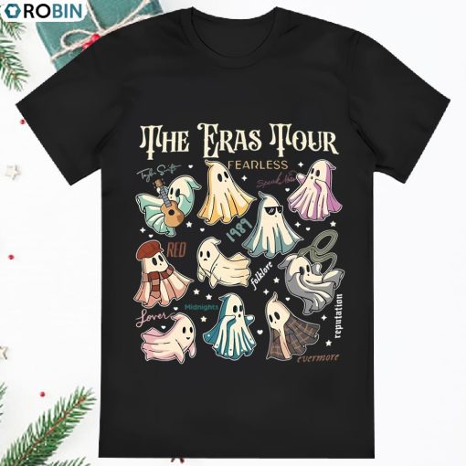 The Eras Tour Ghost Halloween Taylor SwifThe Eras Tour T Shirt