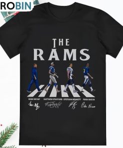 The Los Angeles Rams Walking Abbey Road Signatures Football Shirt