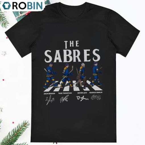 The Sabres Walking Abbey Road Signatures Ice Hockey Shirt