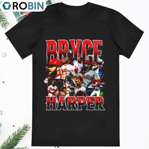 Vintage Bryce Harper Graphic T Shirt