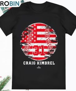 Vintage MLB Baseball Flag Craig Kimbrel Philadelphia T Shirt