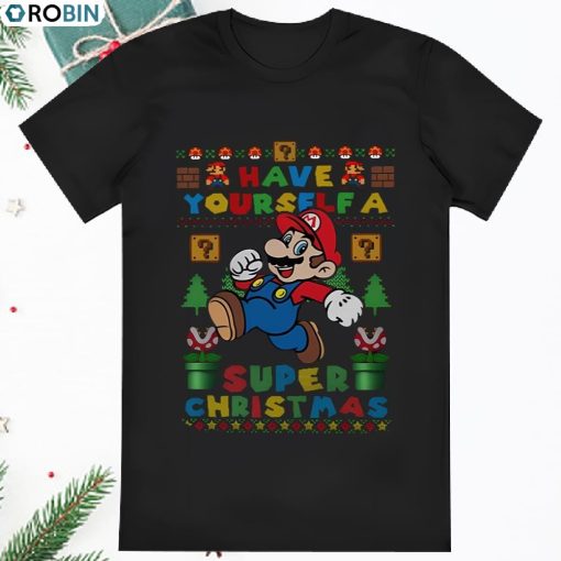 Vintage Super Mario Bros Shirt