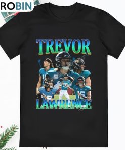 Vintage Trevor Lawrence Washed Football Jaguars Football T Shirt