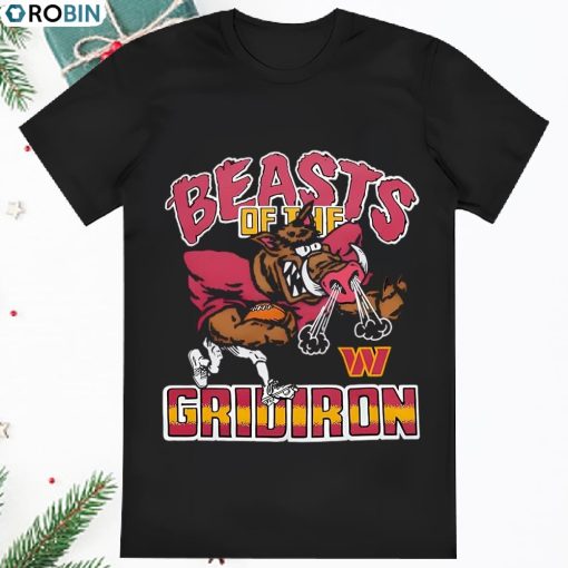 Washington Commanders Beasts Of The Gridiron Shirt