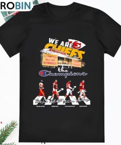 We Are Kansas City Chiefs Thank You For The Memories The Champions T Shirt