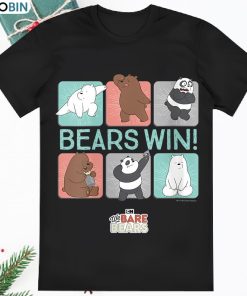 Womens CN We Bare Bears Bears Win Tiles T Shirt