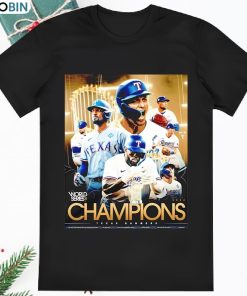 World Series 2023 Champions Texas Rangers Poster Shirt