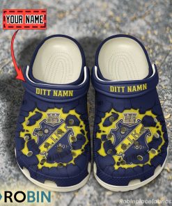 AIK IF Break Cracked Hole Design Crocs Shoes