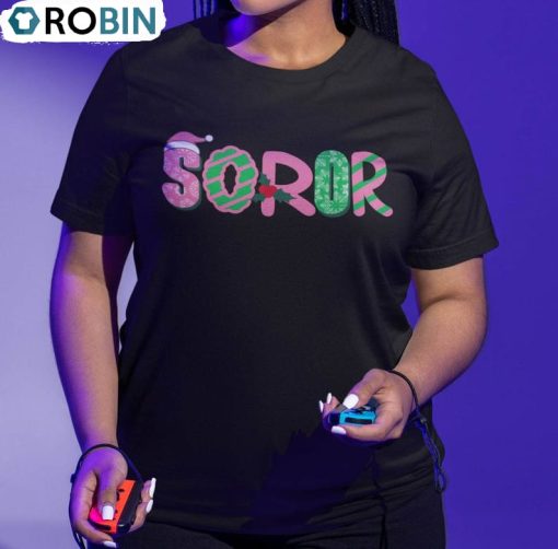 Aka Christmas Shirt, Aka Soror Christmas Unisex Hoodie Crewneck Sweatshirt