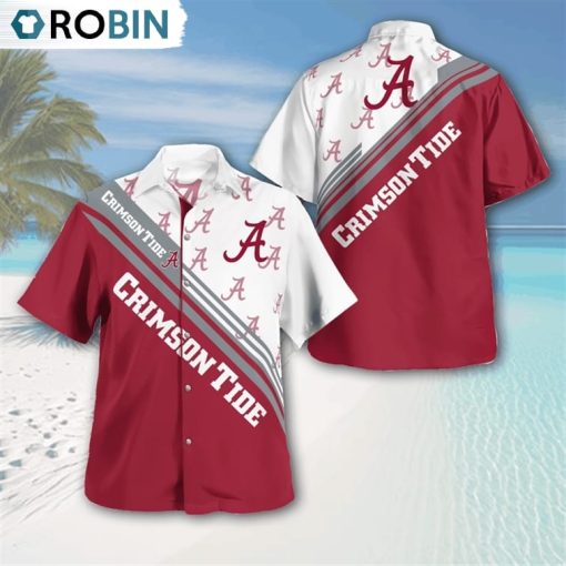 Alabama Crimson Tide Standard Paradise Hawaiian Shirt, Crimson Tide Clothing