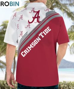 Alabama Crimson Tide Standard Paradise Hawaiian Shirt, Crimson Tide Clothing Alabama Crimson Tide Standard Paradise Hawaiian Shirt, Crimson Tide Clothing
