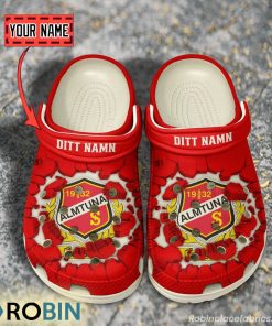 Almtuna IS Break Cracked Hole Design Crocs Shoes