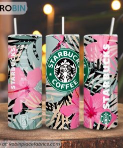 Aloha Starbucks Coffee 3D Printed Skinny Tumbler