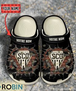 Angers SCO Break Cracked Hole Design Crocs Shoes