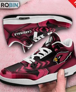 Arizona Cardinals Custom Jordan 3 Sneakers Arizona Cardinals Custom Jordan 3 Sneakers