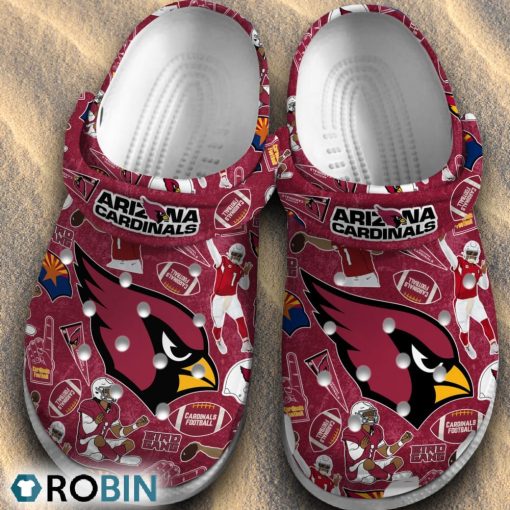 Arizona Cardinals NFL Classic Crocs Shoes