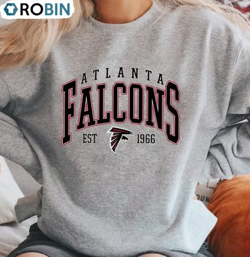 Atlanta Falcons Sweatshirt, Vintage Football Unisex Hoodie, Sweatshirt