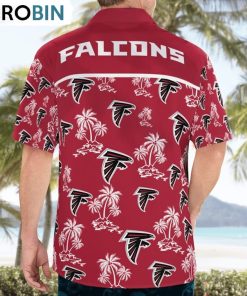 Atlanta Falcons Tropical Hawaiian Shirt Limited Edition, Atlanta Falcons Merch Atlanta Falcons Tropical Hawaiian Shirt Limited Edition, Atlanta Falcons Merch