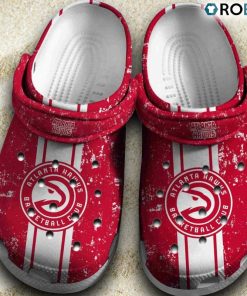 Atlanta Hawks Basketball Club Crocs Clogs Shoes Crocband Comfortable For Men Women, Hawks Fan Gears