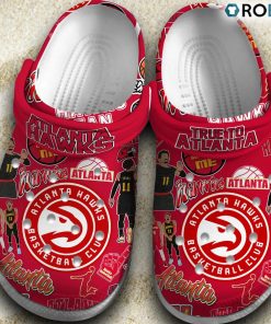 Atlanta Hawks Basketball team NBA Classic Crocs Shoes, Atlanta Hawks Shoes
