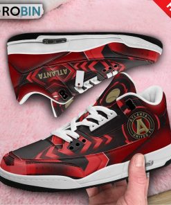 Atlanta United Custom Jordan 3 Sneakers Atlanta United Custom Jordan 3 Sneakers