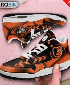 Baltimore Orioles Jordan 3 Sneakers Baltimore Orioles Jordan 3 Sneakers