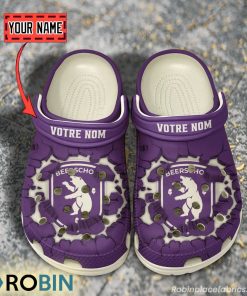 Beerschot VA Break Cracked Hole Design Crocs Shoes Beerschot VA Break Cracked Hole Design Crocs Shoes