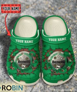 Benelli Break Cracked Hole Design Crocs Shoes