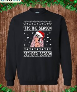 bichota-season-tis-the-season-shirt-karol-g-christmas-long-sleeve-hoodie