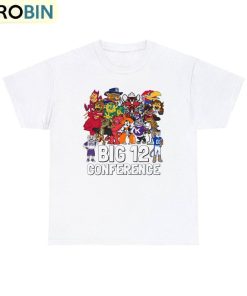 Big 12 Conference Shirt, Big Twelve College Mascot Unisex Shirt