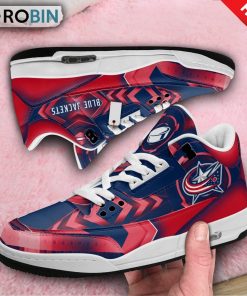 Blue Jacket Jordan 3 Sneakers Blue Jacket Jordan 3 Sneakers