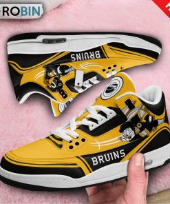 Boston Bruins Bugs Bunny Jordan 3 Sneakers Boston Bruins Bugs Bunny Jordan 3 Sneakers