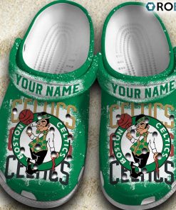 Boston Celtics NBA Classic Crocs Shoes, Celtics Fan Gears