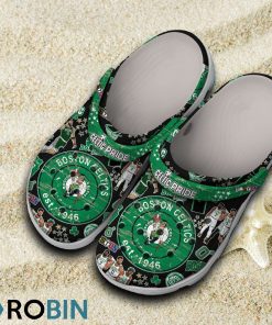 Boston Celtics NBA Classic Crocs Shoes, Celtics Footwear Boston Celtics NBA Classic Crocs Shoes, Celtics Footwear