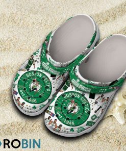 Boston Celtics NBA Classic Crocs Shoes, Celtics Gear Boston Celtics NBA Classic Crocs Shoes, Celtics Gear