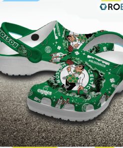 Boston Celtics NBA Classic Crocs Shoes1, Celtics Gifts