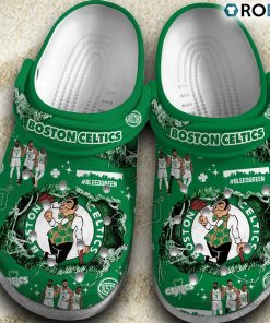 Boston Celtics NBA Classic Crocs Shoes1, Celtics Gifts