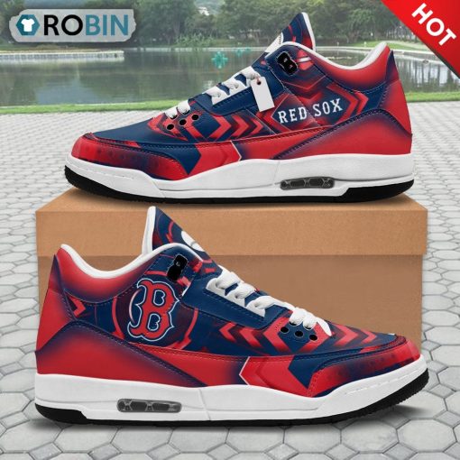 Boston Red Sox Jordan 3 Sneakers
