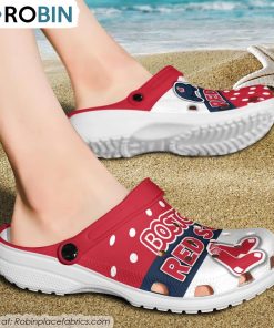 Boston Red Sox Trending Style Crocs Shoes, Boston Red Sox Gifts