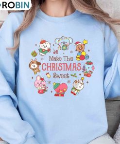 Bts Christmas Shirt, Bangtan Army Unisex Shirt
