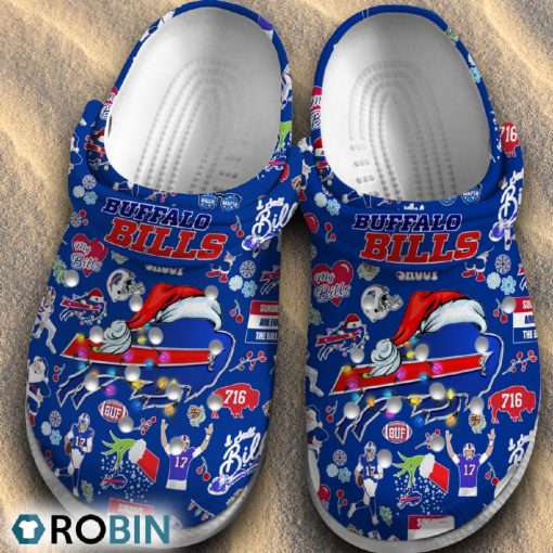 Buffalo Bills 3D Printed Classic Crocs, NFL Gifts