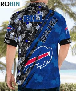 Buffalo Bills Mickey Mouse Floral Short Sleeve Hawaii Shirt, Buffalo Bills Fan Shirt