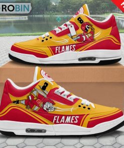 calgary-flames-bugs-bunny-jordan-3-sneakers-1