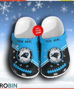 Carolina Panthers Custom Printed Classic Crocs, NFL Team Gifts