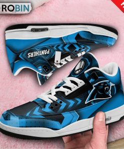 Carolina Panthers Jordan 3 Sneakers