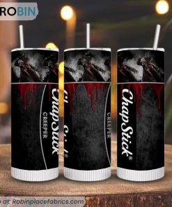 Chapstick Creeper 3D Printed Skinny Tumbler, Jeepers Creepers Tumblers Chapstick Creeper 3D Printed Skinny Tumbler, Jeepers Creepers Tumblers