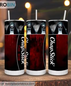 Chapstick The Nun 3D Printed Skinny Tumbler, Demon Nun Valak Tumblers