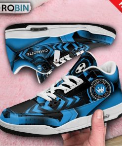 Charlotte United Custom Jordan 3 Sneakers