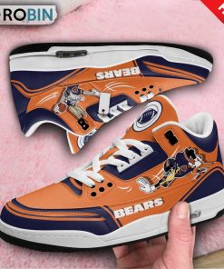 Chicago Bears Bugs Bunny Jordan 3 Sneakers